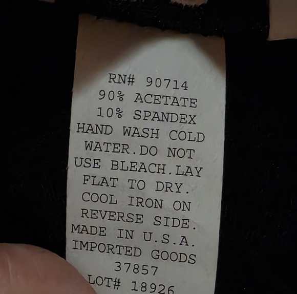 Vintage 80s/90s JBS Ltd Draped Cowl Neck Metallic Knit Top – Made in USA Size M - Picture 8 of 8